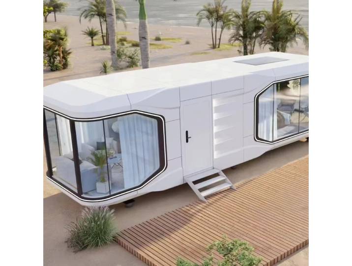 Maisons d'été modernes personnalisées YG, design luxueux et tendance, maison de camping, maisons préfabriquées, espace avec système intelligent