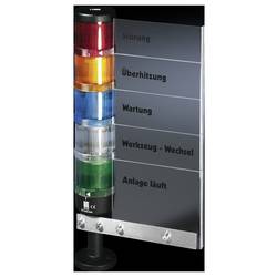 Rittal SG 2374.150 Beschriftungstafel mit Vorprägung Acryl Transparent (Ø) 25 mm 1 St. Piece