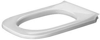 Duravit D-Code WC-Sitzring Vital 0060710000 ohne Absenkautomatik, Weiß
