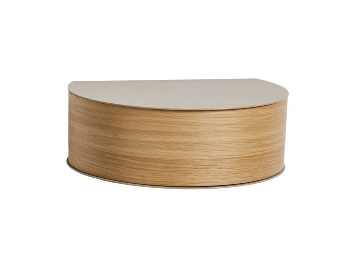 Woud Tablette Wallie Beige-chêne