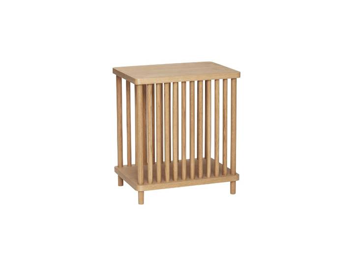 Porte-revues en bois beige Acorn