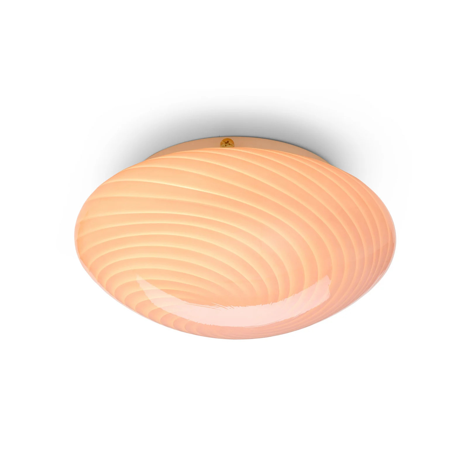 Halo Design CANDY plafondlamp, roze, Ø 30 cm, glas, E27