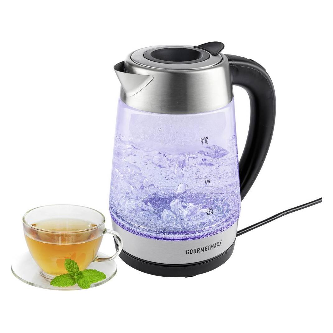 Gourmetmaxx Wasserkocher Fassungsvermögen: 1.7 l (1.70 l) (19115)