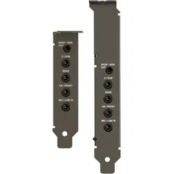 Creative Soundkarte Sound Blaster Audigy FX Pro intern (PCI-E x1), Soundkarte, Schwarz