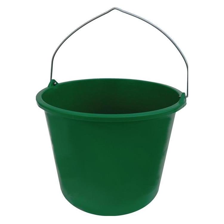 HP Autozubehör Baueimer GRIPLINE-L 12 l Knopfbügel grau (12 l) (EMM00120-6600)