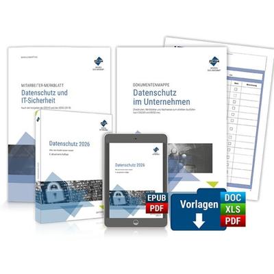 Das Datenschutz-Paket, Set von Forum Verlag Herkert GmbH,Regina Mühlich,Sascha Kuhrau,Christian Velten,Christina Diegel, Forum Verlag Herkert,