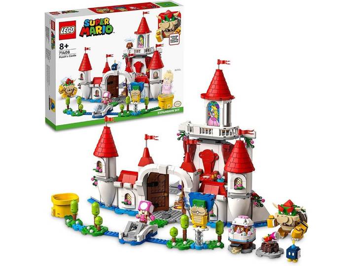 LEGO® Super Mario - Pilz-Palast Erweiterungsset (71408) Konstruktions-Spielset, (1216 St)