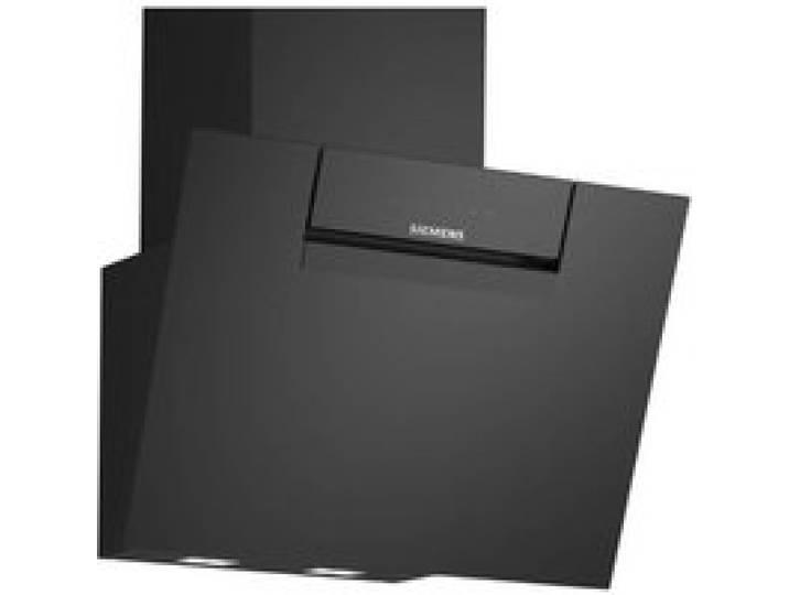 Siemens Hotte décorative inclinée 60cm 768m3/h noir - LC67KFN60