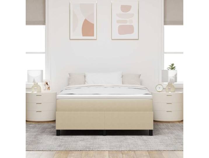 KTHLBRH Bettgestell Platform Grau Grün 160 x 200 cm Massives Kiefernholz, feste Latten, Pfostenbeine, einfache Montage, atmungsaktiver Stoff