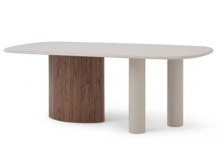 JVmoebel Esstisch Tisch Groß schön geräumig nachhaltig beige moderner Stil neu, Made in Europa
