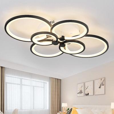 All Categories Goods Acrylic Pendant Lamp, 6 Heads Modern LED Ceiling Light Fixture Black Acrylic Pendant Lamp, 6 Heads Modern LED Ceiling Light Fixture Black