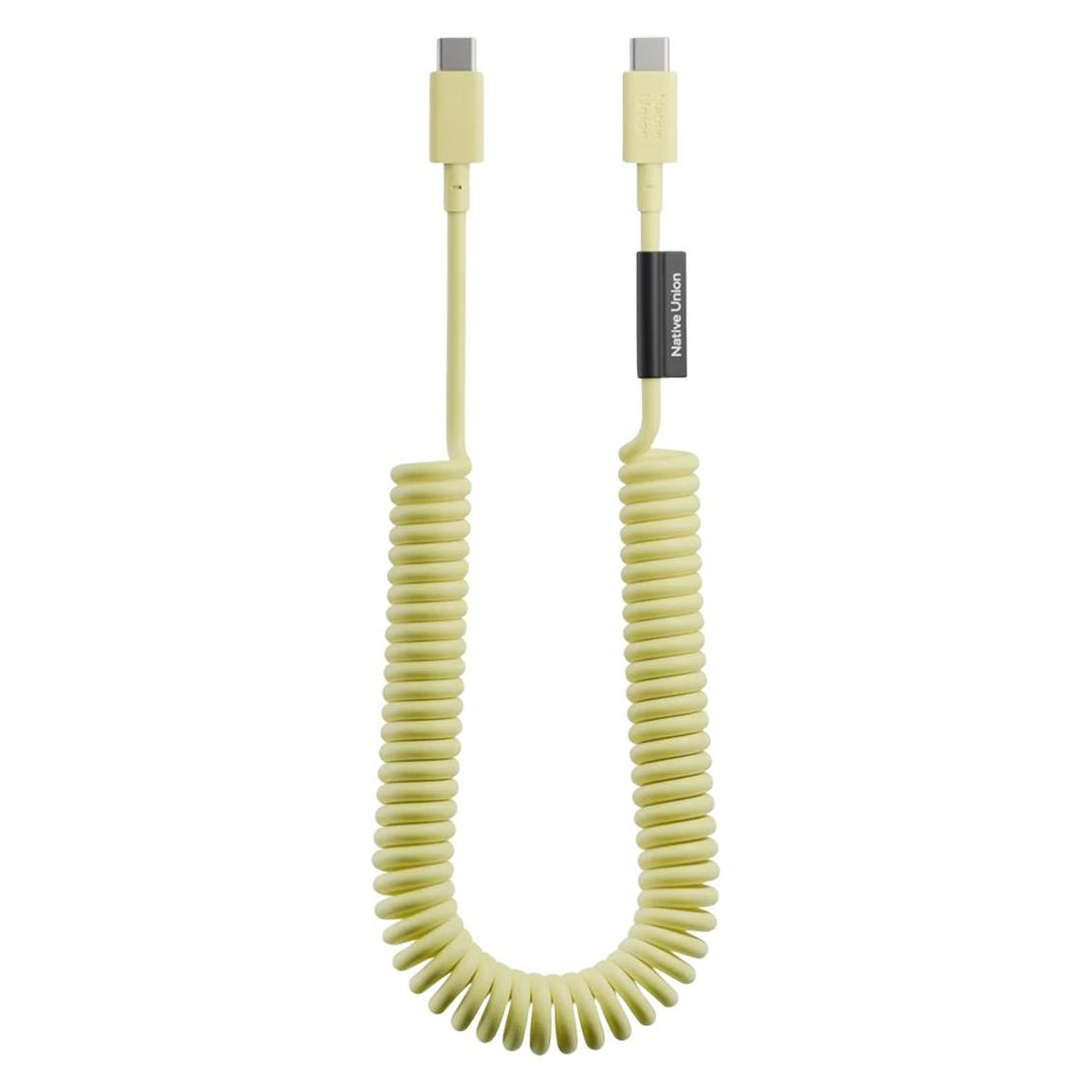 Native Union Pop-Kabel - USB-C - USB-C-Kabel, 2,4 m, 60 W (2.40 m, 60 W) (POP-C-XL-LMO)