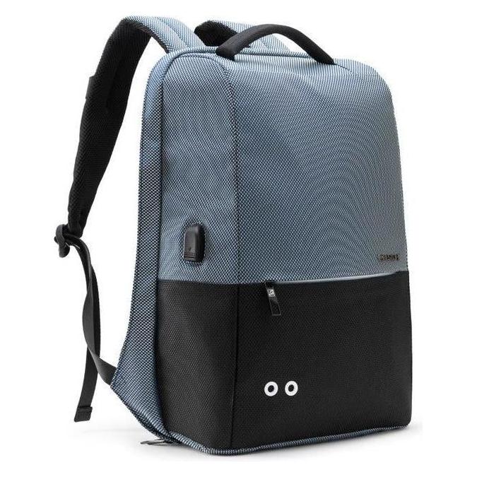 Bestlife Laptop-Rucksack NEOTON 2.0 Kunststoff schwarz/grau bis 39,6 cm (15,6 Zoll) (BB-3537BU)