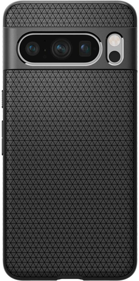 Google Pixel 8 Pro Spigen Liquid Air Bagside Cover - Sort