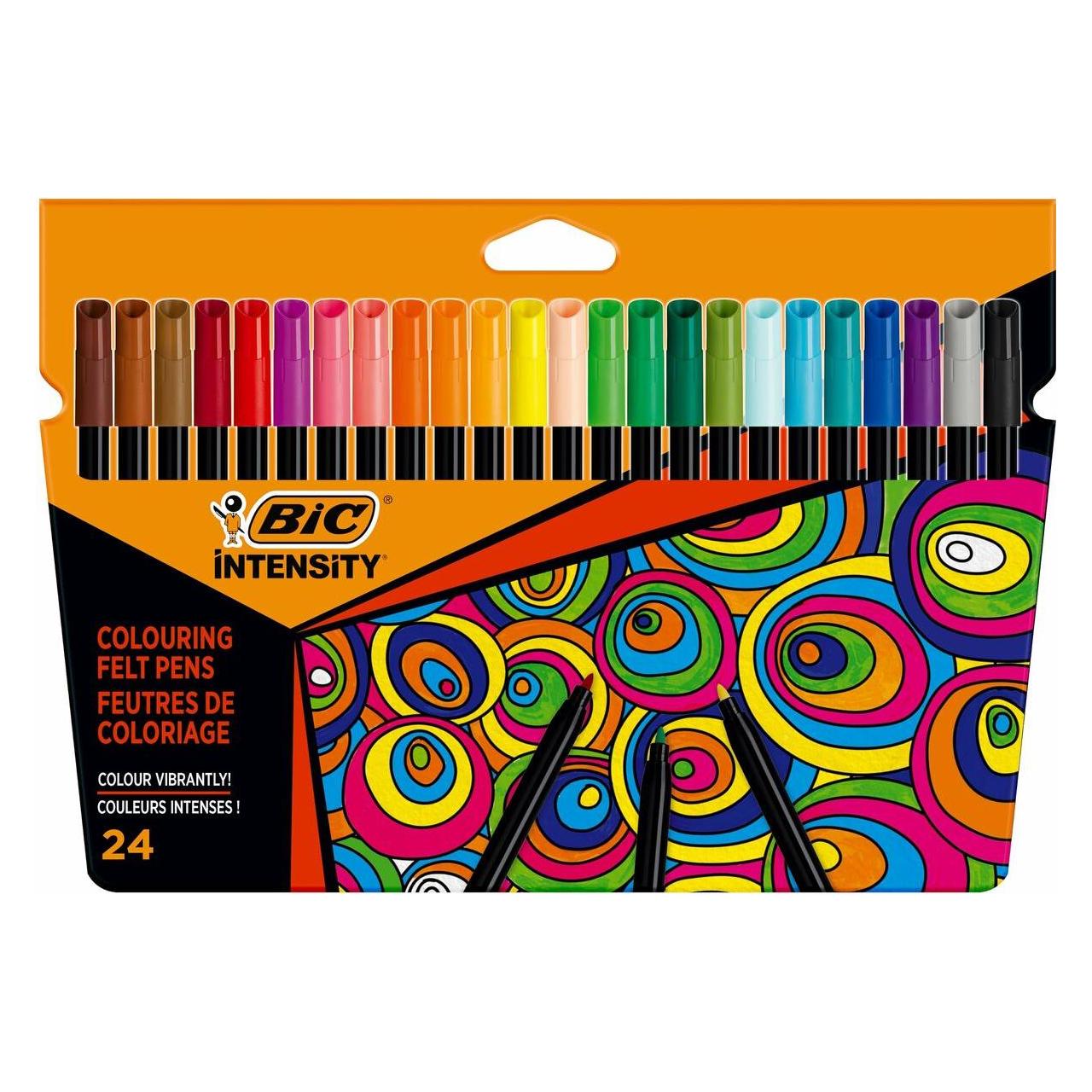Bic Markierstifte Intensity Up, Set mit 24 Farben 978035 (24x) (978035)