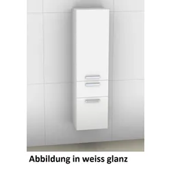 Artiqua 400 Hochschrank, Anthrazit Glanz, 400-HTL-1-45-R-7065-51 400-HTL-1-45-R-7065-51