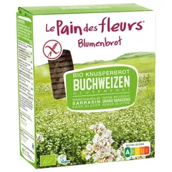 Blumenbrot Knusperbrot Buchweizen bio