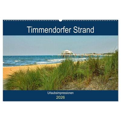 Timmendorfer Strand - Urlaubsimpressionen (Wandkalender 2026 DIN A2 quer), CALVENDO Monatskalender