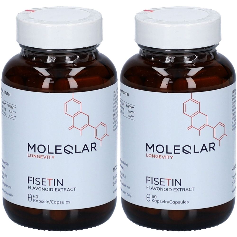 Moleqlar Fisetin Flavonoid Extract Kapseln 2x 2x60 St