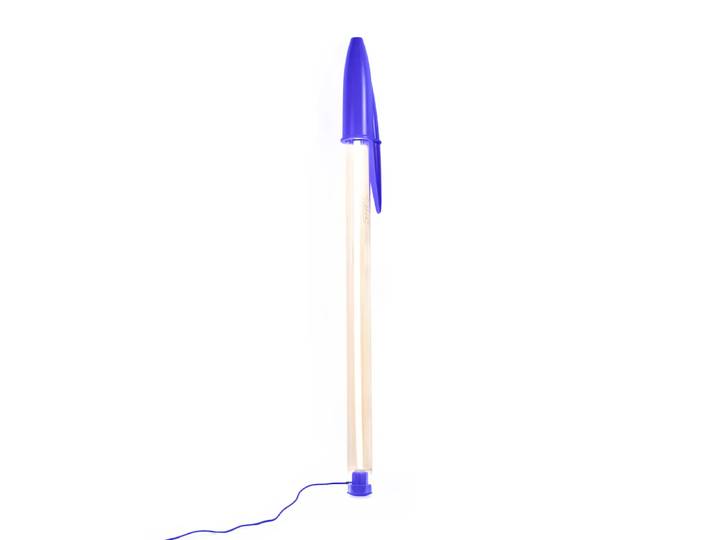 Seletti Bic lamp blauw