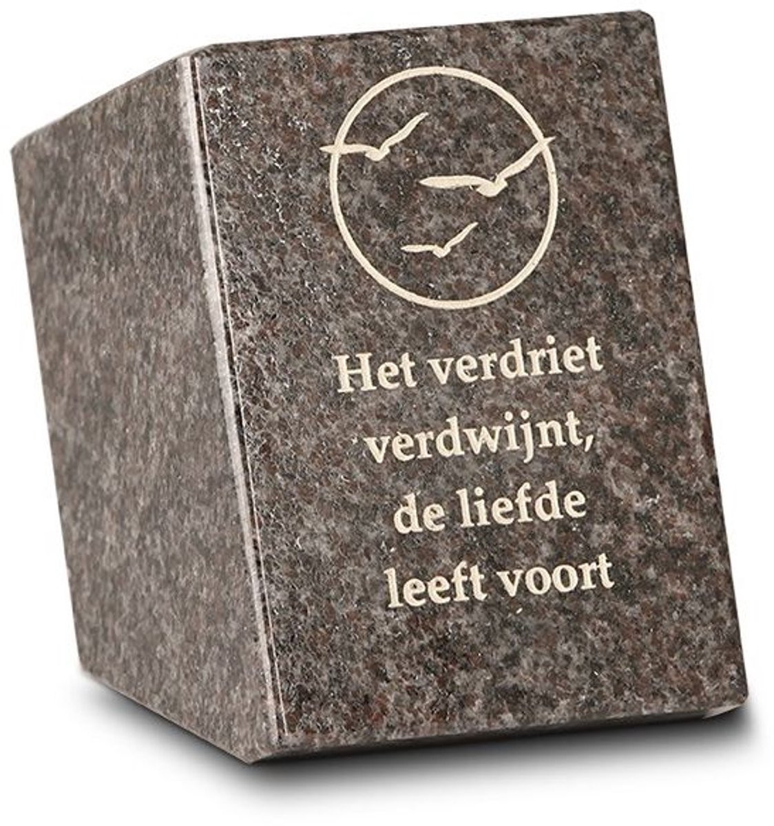 Gedenksteentje Liefde Leeft Voort voor Condoleance