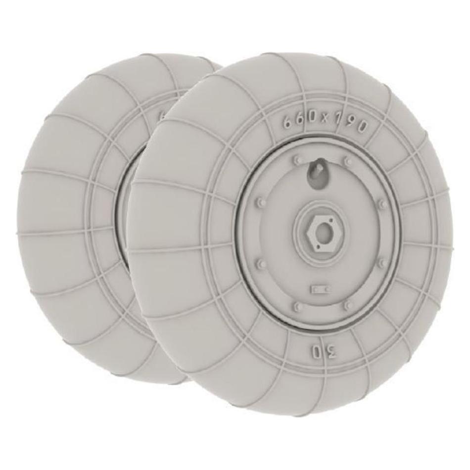 Eduard Bf 109G-10 wheels for (648158)