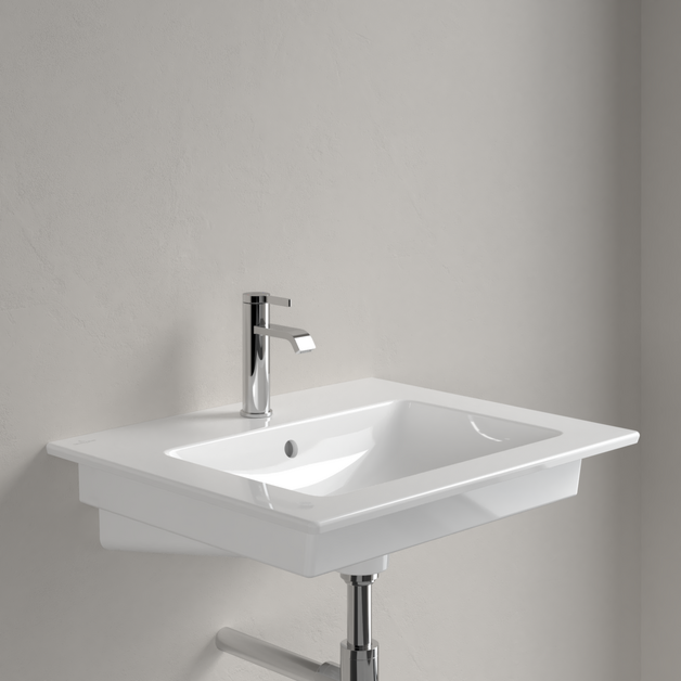 Villeroy und Boch Villeroy & Boch Venticello Waschtisch 4124G6R1 60x50cn, weiß Ceramicplus, Unterseite geschliffen