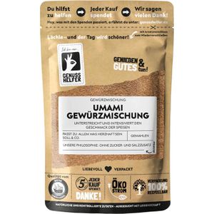 Bremer-Gewürzhandel Gewürzmischung Umami, ohne Salz, für Dips, Suppen und Soßen, vegan, im Beutel, 100 g