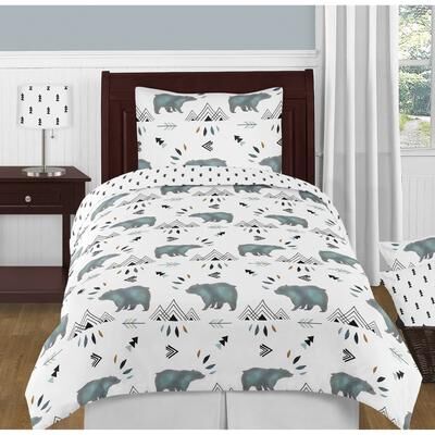 2pc Twin Bedding Set for the Bear Mountain Collection by Sweet Jojo Designs