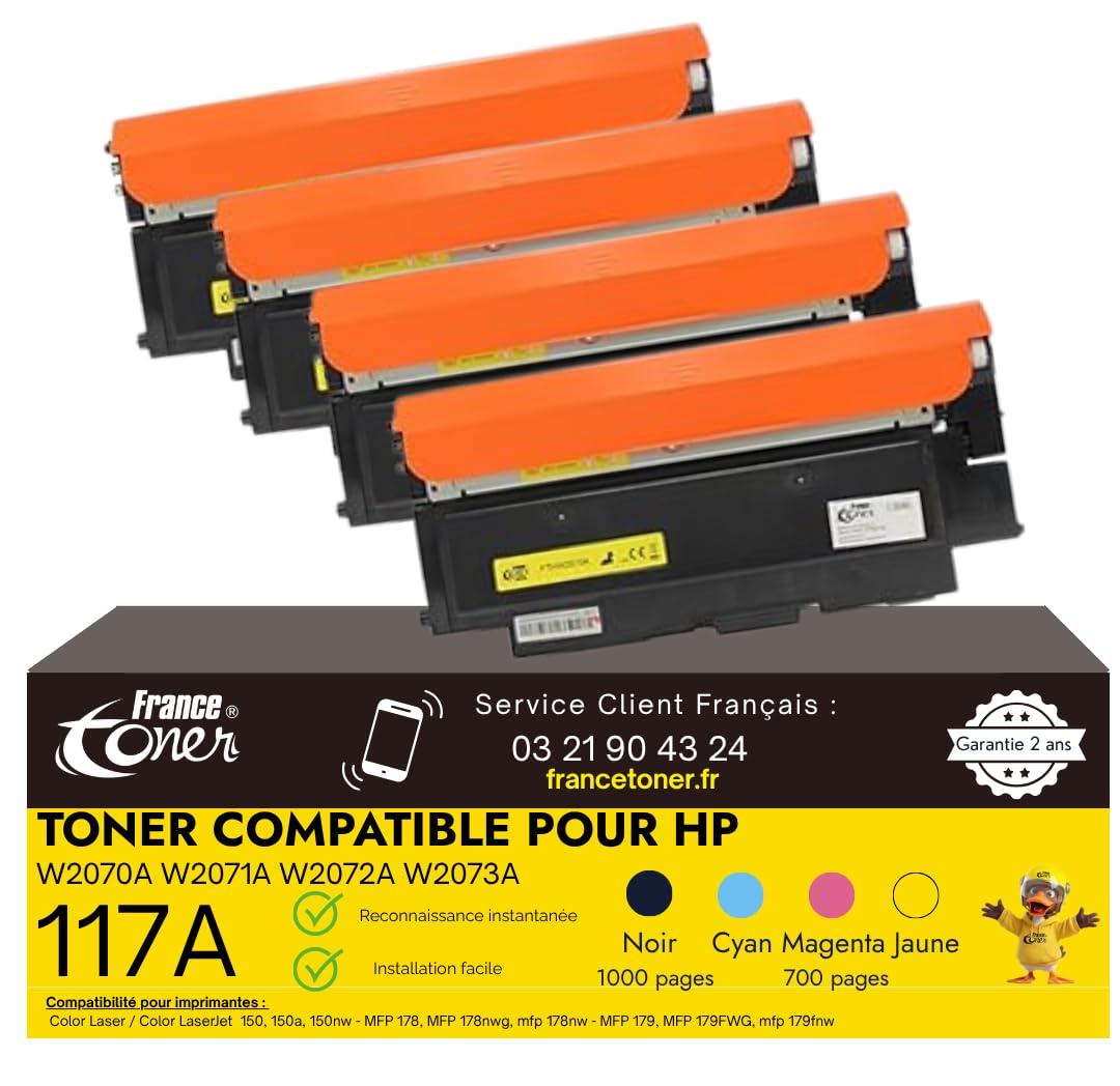 Toner 117A 4er-Pack für HP Color Laser MFP 178nw