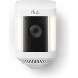 Ring Spotlight Cam Plus (1920 x 1080 Pixels), Netzwerkkamera, Weiss