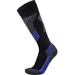 WAPITI Ski W04 Merino Tech - Skisocken, Größe 36-38 in Schwarz Schwarz