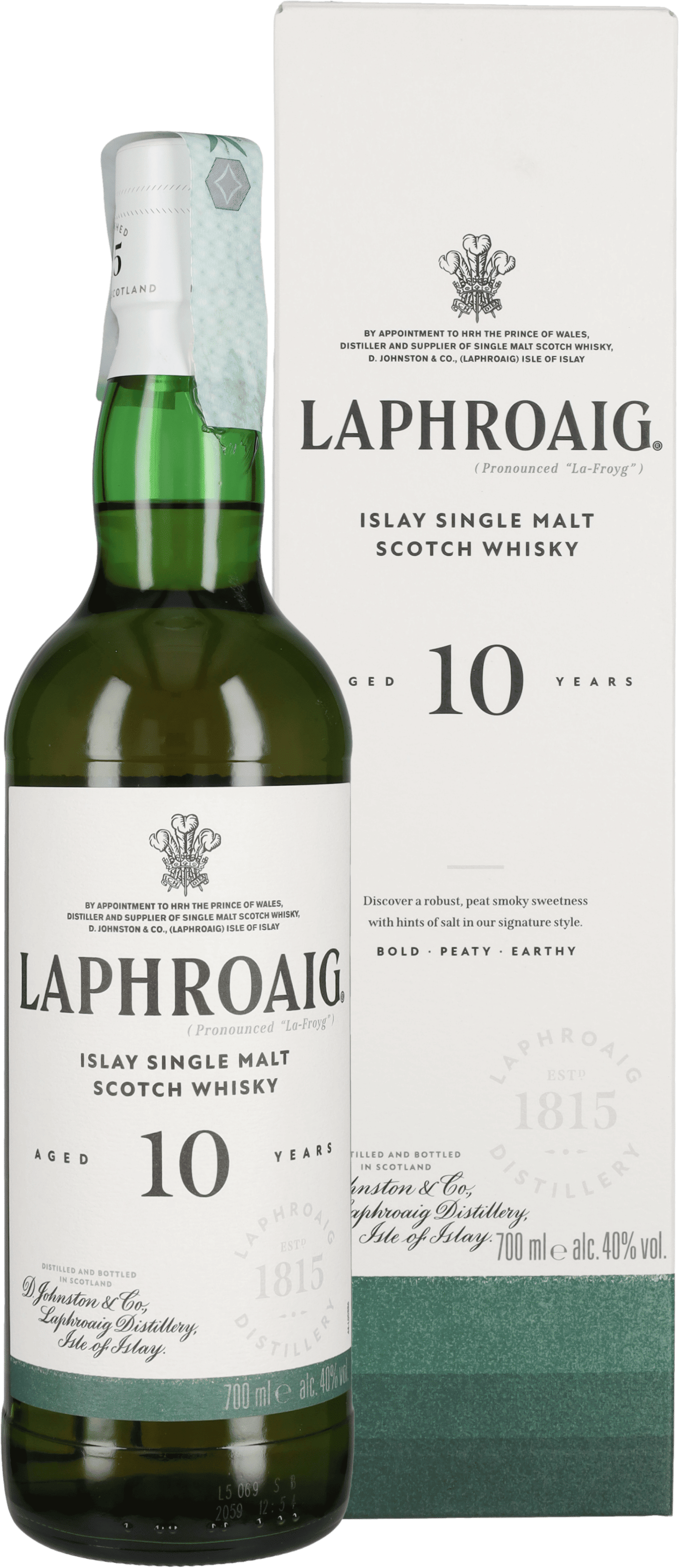 Laphroaig Whisky Single Malt 10 Anni (Confezione)