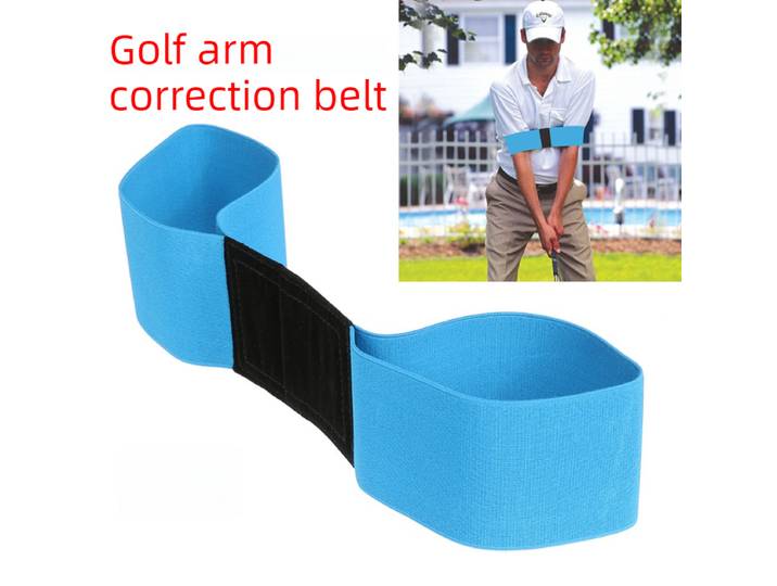 Ceinture de Correction de Bras de Golf Professionnelle pour Débutants, Correcteur de Swing de Golf, Entraîneur de Swing Résistant à l'Usure, Pièces Sportives Portables