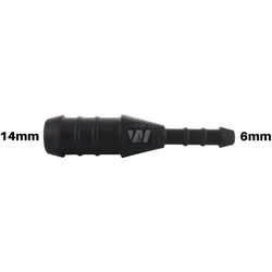 WamSter® I Schlauchverbinder Pipe Connector reduziert 14mm 6mm Durchmesser