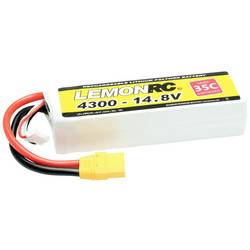 LemonRC Modellbau-Akkupack (LiPo) 14.8 V 4300 mAh Zellen-Zahl: 4 35 C Softcase XT90 15733
