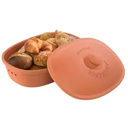 Römertopf Brot-Frische-Topf, Brotaufbewahrung, Orange