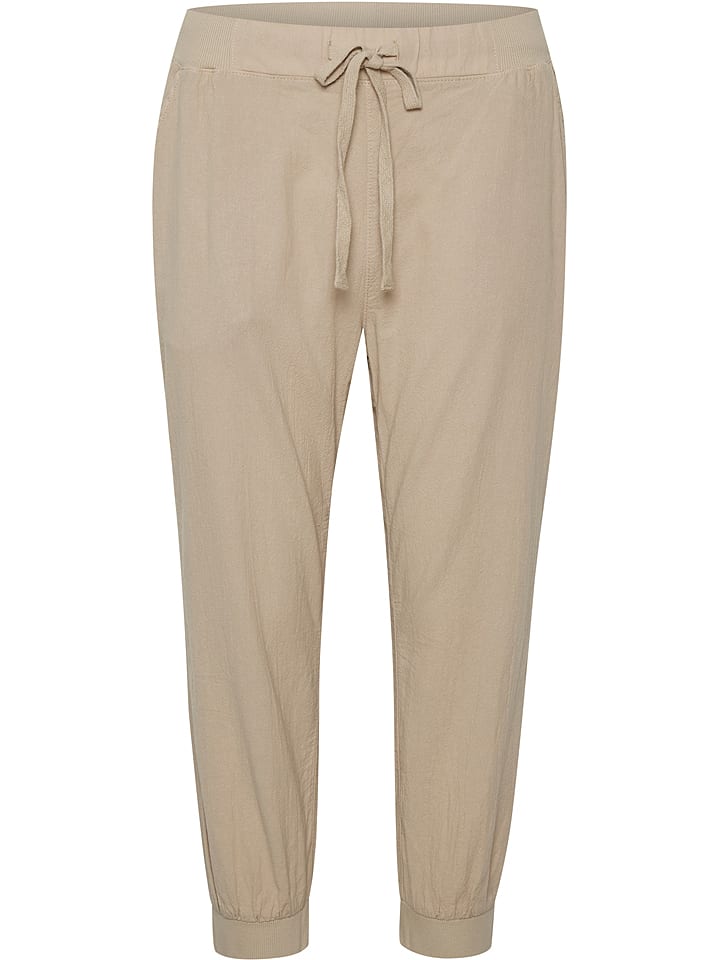 Kaffe Caprihose "Naya" in Beige - 34