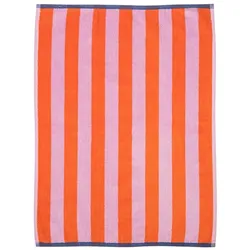 Frottee Geschirrtuch Stripes rot