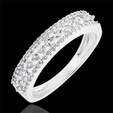 Edenly Ring Schicksal - Diane - 750er WeiÃŸgold und Diamanten