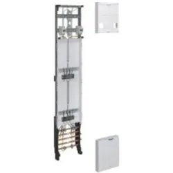 Hager, Systemstromversorgung, Komplettfeld 2ZP 1-feld
