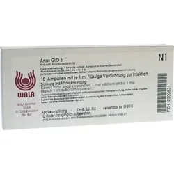 Anus GL D 5 Ampullen 10X1 ml Ampullen