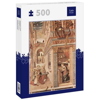 Lais Puzzle Carlo Crivelli - Maria Verkündigung mit dem Emygdius von Ascoli Piceno 500 Teile