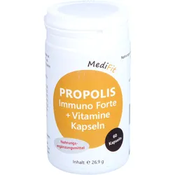 Propolis Immuno Forte + Vitamine Kapseln Medifit 60 ST