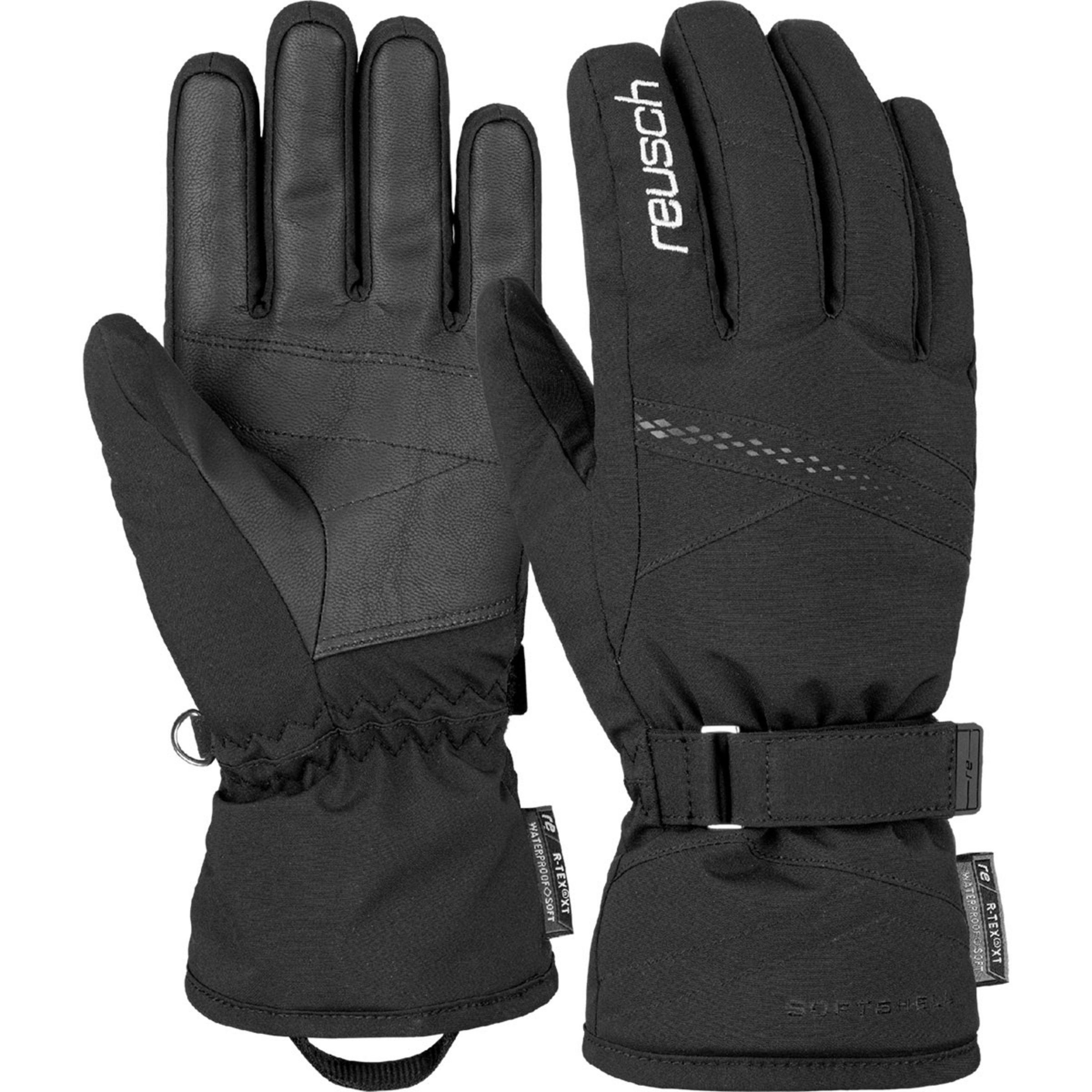 Reusch Hannah R-Tex XT Damen Skihandschuhe schwarz Größe 6.5 Skifahren Isolierend Wasserabweisend