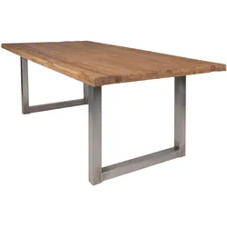 SIT tables & co »Waco« Esstisch Gestell silber 200x100 cm