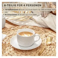 Sänger Geschirr, Tasse, Korfu (160 ml, 4x)