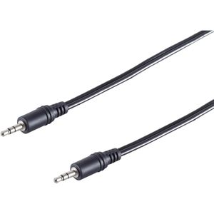 S-Conn Audiokabel 30812-2.5, 2,5m, 3,5mm Klinke / 3,5mm Klinke, 3-polig