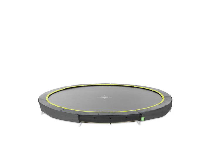 Exit Toys Trampolin, Schwarz, Metall, Kunststoff, rund, 20 cm, Freizeit & Co, Gartenspielzeug, Hüpfburgen & Trampoline