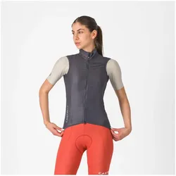 Castelli, Damen, Velojacke, Aria 2 W Vest, Grau